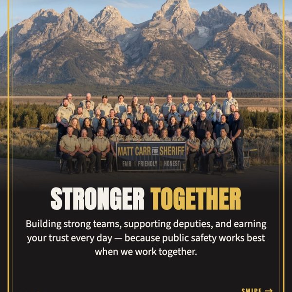 Thumbnail of Exhibit B, the Stronger Together campaign graphic.